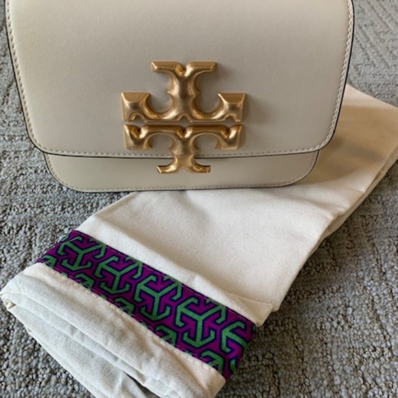 TORY BURCH Eleanor Small Bag In New Cream - Picture 6 of 8